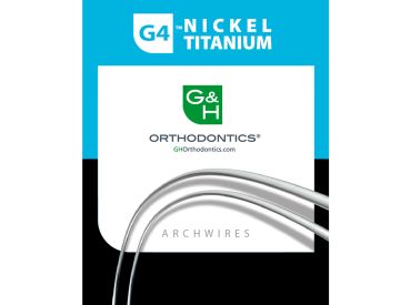 G4™ Nichel-titanio SE (super elastico), Europa™ I, RETTANGOLARE