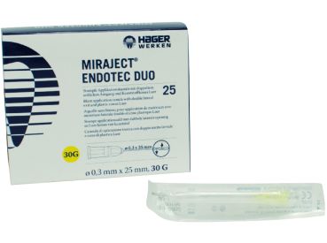 Miraject Endotec Duo 0.3X25Mm 30G Pa