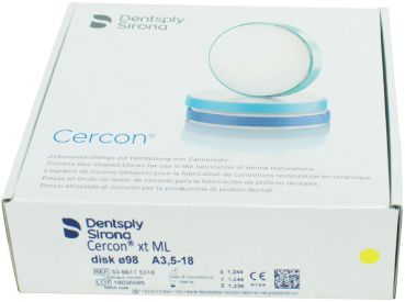 Cercon xt ML A3,5 disco 98 18 pz.