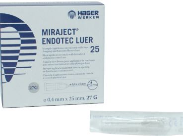 Miraject Endotec 0,4X25 Luer 25 pz.