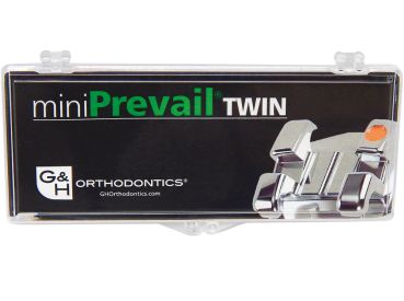 miniPrevail™ TWIN (miniPerform™), Set (Arcata sup. / inf.  5 - 5), Roth .018"