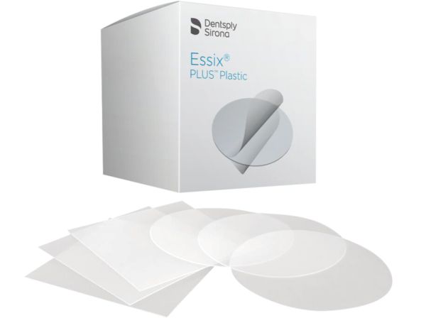 Essix™ PLUS foglio per termoformatura, .035" (0,9 mm), quadrato 125mm x 125mm