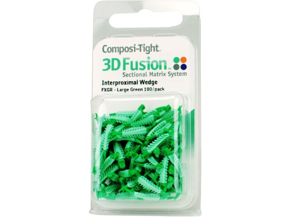 Composi-T. Cunei 3D Fusion L-verde 100 pz.