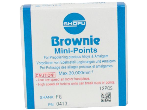 Mini punta per brownie ISO 030 FG 12pz