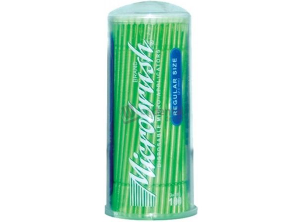 Microspazzola verde normale 100 pz.