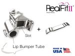 RealFit™ II snap - arc. inf., combinazione doppia con lip bumper (dente 46) MBT* .022"